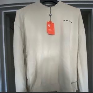 Young LA 525 Mock Neck Sweatshirt Sz M